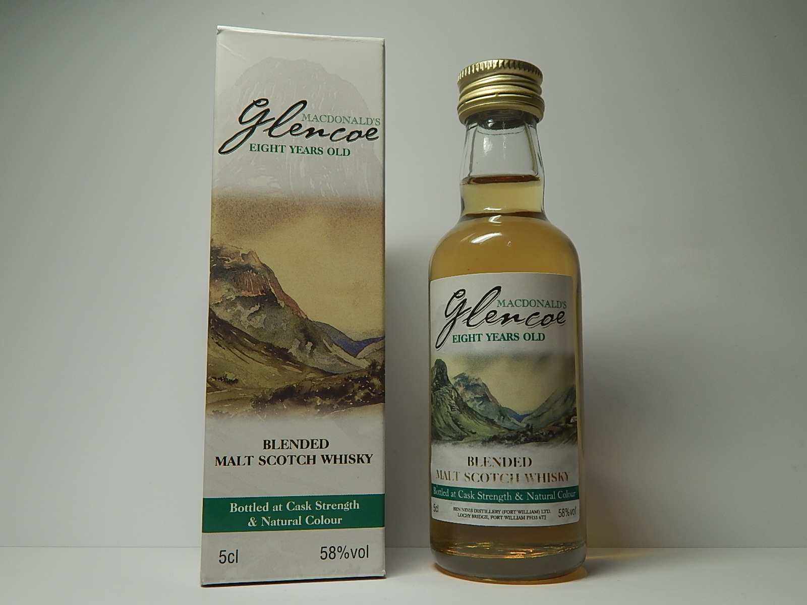 GLENCOE BMSW 8yo 58%vol